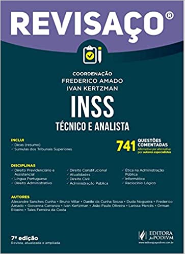 Livros E Apostilas Para Inss T Cnico Do Seguro Social Blog Foca Na Vaga