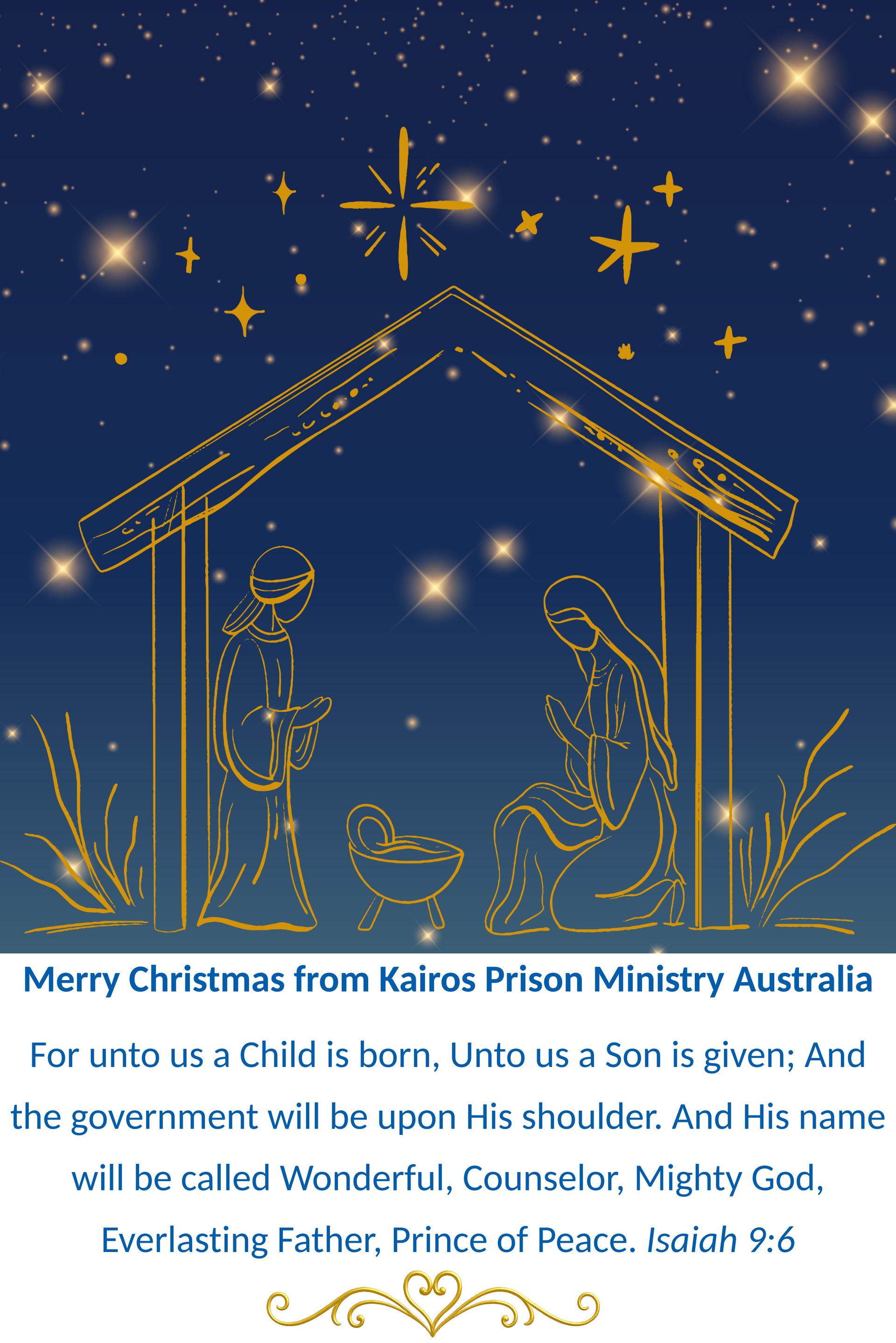Merry Christmas from Kairos Prison Ministry Australia