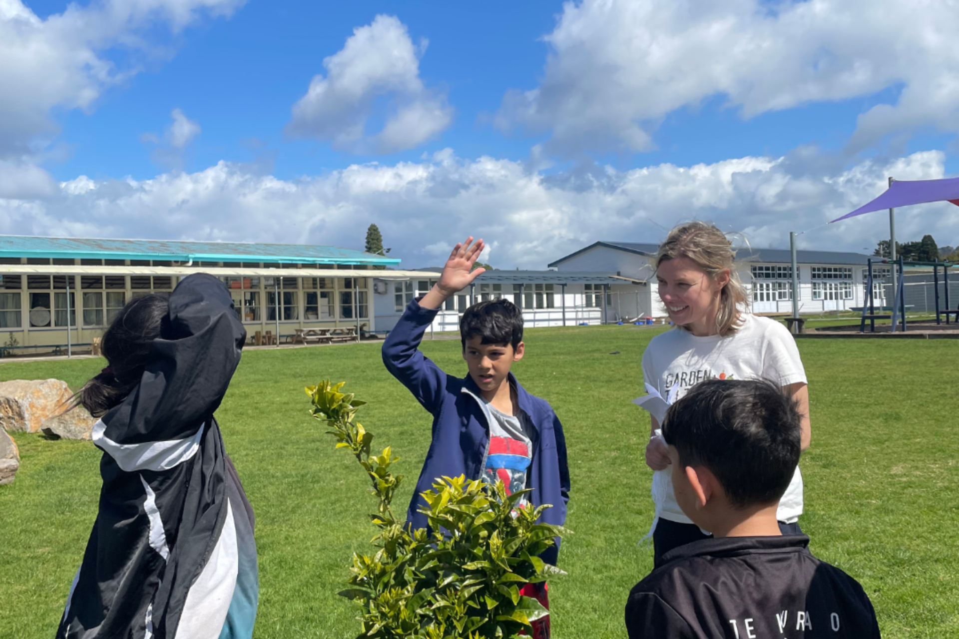 Pruning at Te Kura o Otangarei