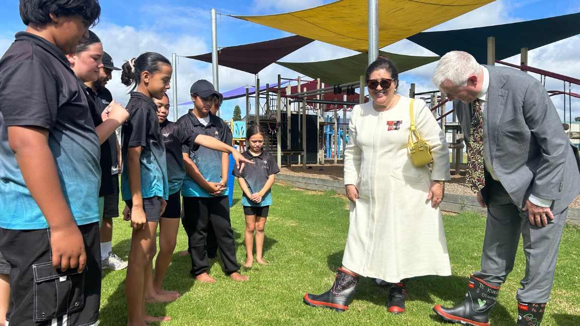 Dame Cindy Kiro visits I Have a Dream and Te Kura o Otangarei