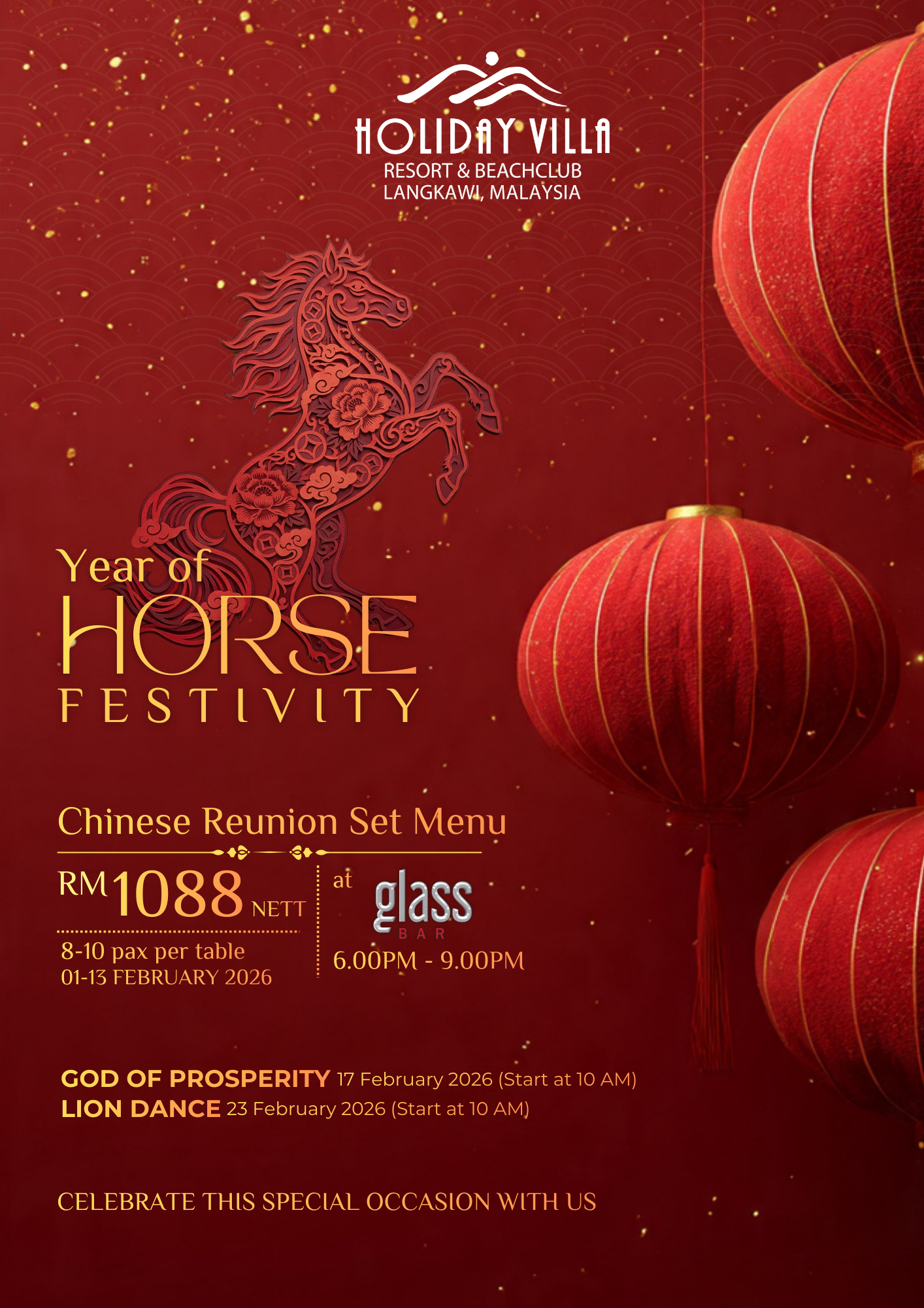 Chinese New Year Eve Dinner