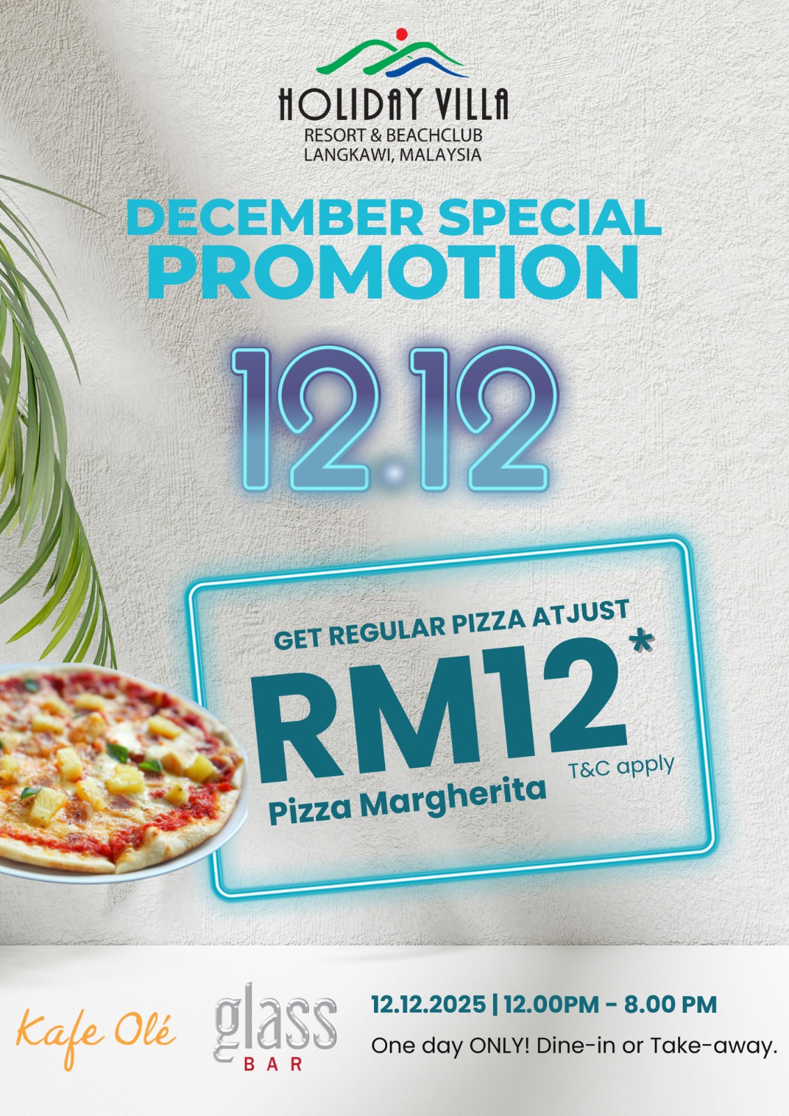 12:12 Pizza promo