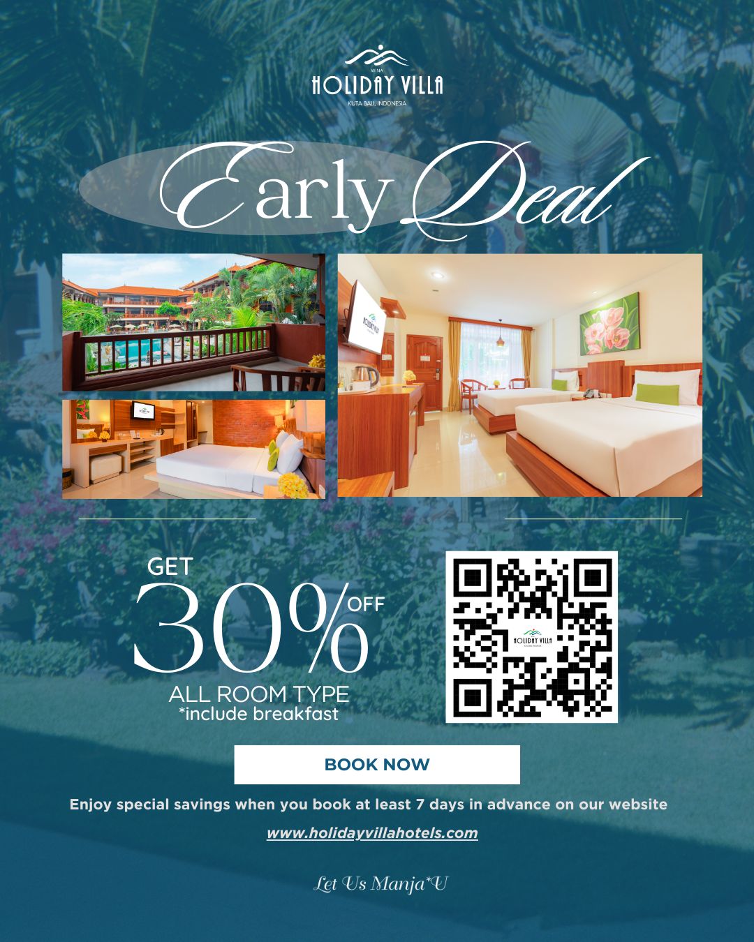 Early deal 30% off