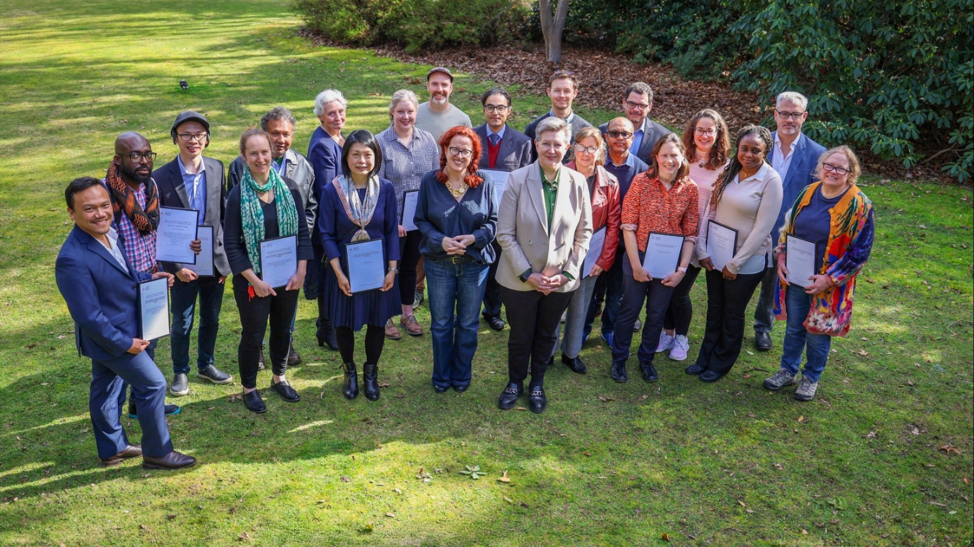 Group of recipients for VC Awards 2024 