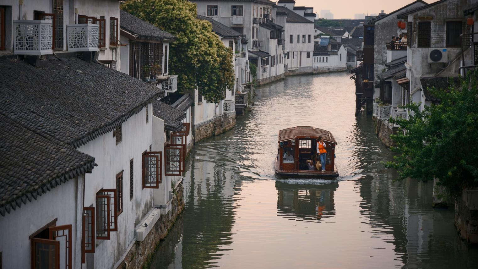 Boat in Suzhou