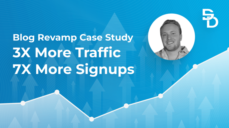 How we 3X’d traffic and 7X’d signups—without writing a single new post