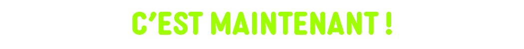 ça commence dans une semaine !