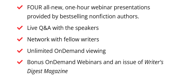 Benefits of Nonfiction Writing Virtual Conference