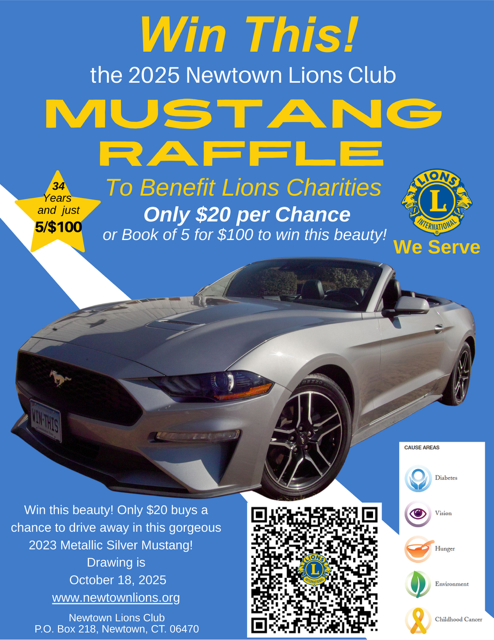 Win this Mustang!
