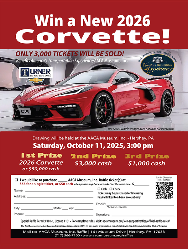 Win this New 2026 Corvette