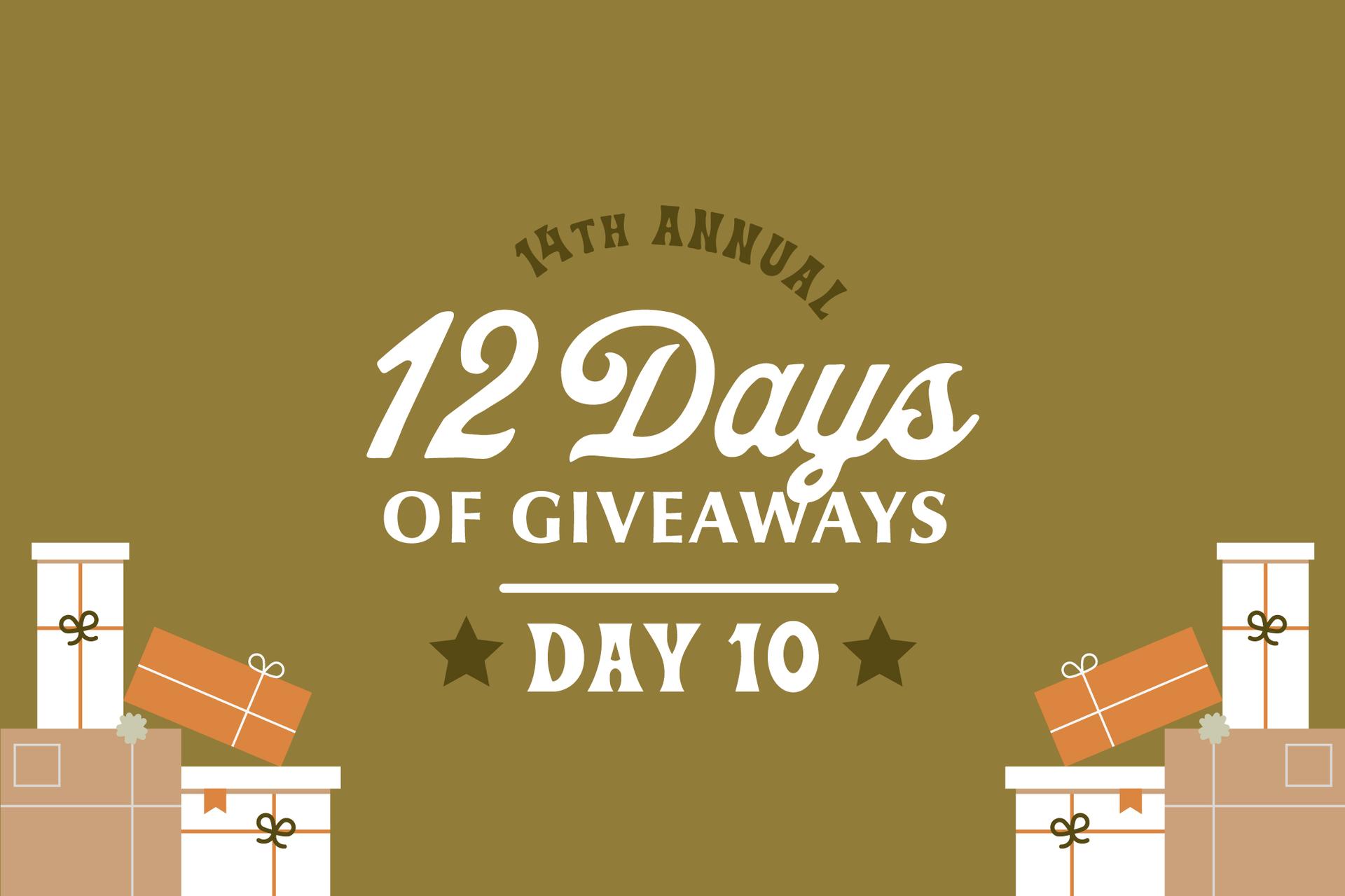 12 Days of Giveaways