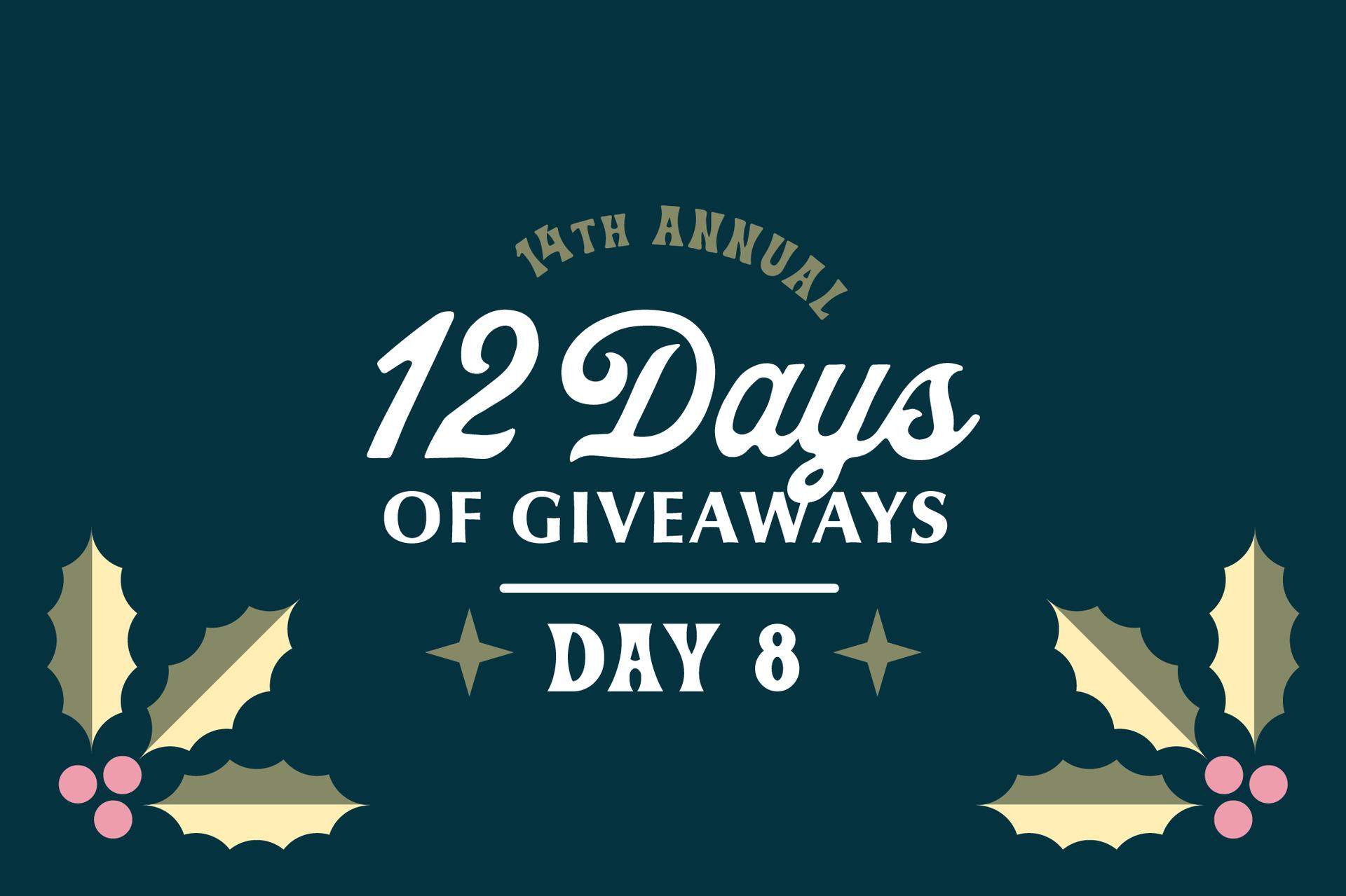 12 Days of Giveaways