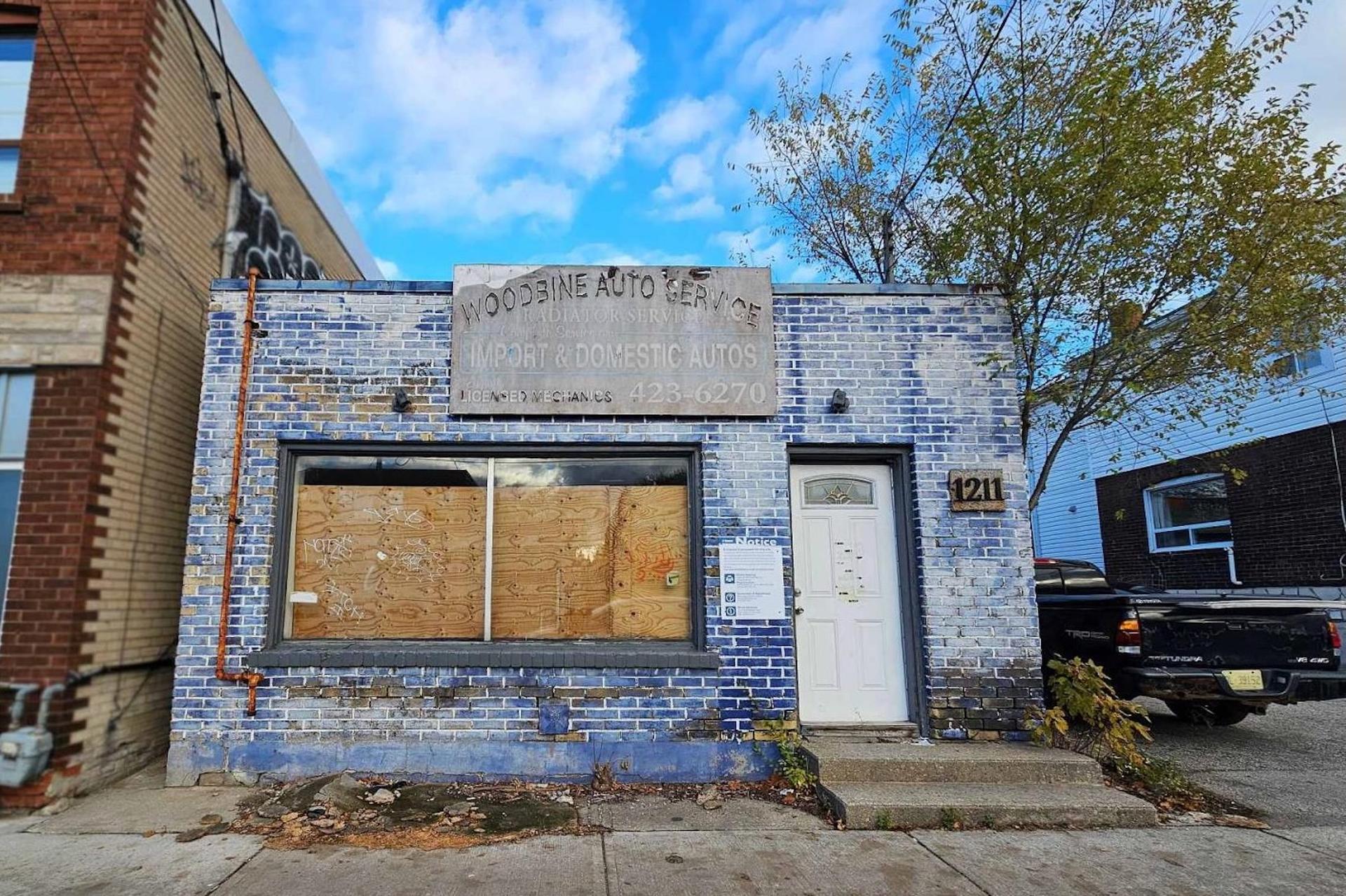 abandoned building