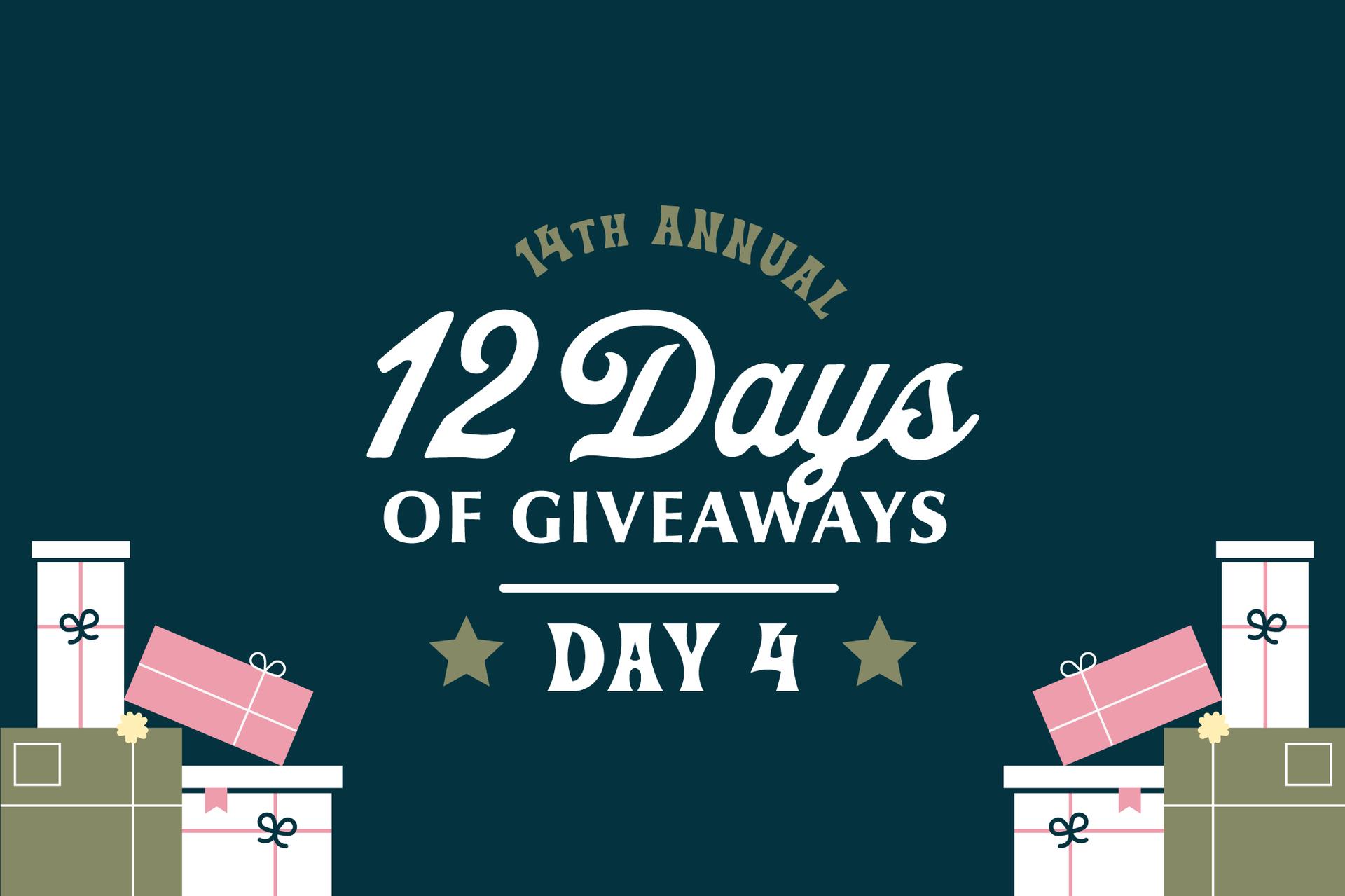 12 Days of Giveaways