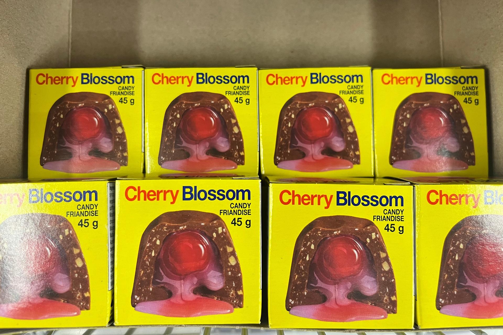 cherry blossom candy