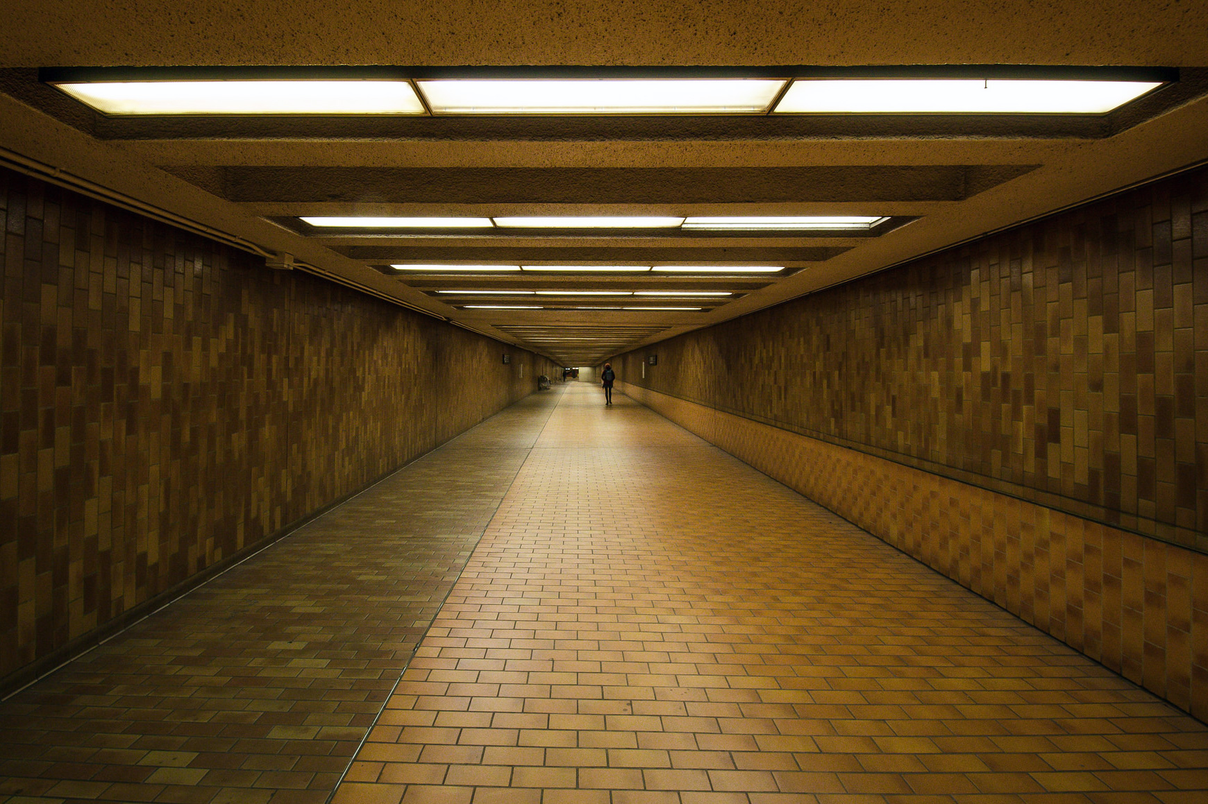 underground pedestrian tunnel