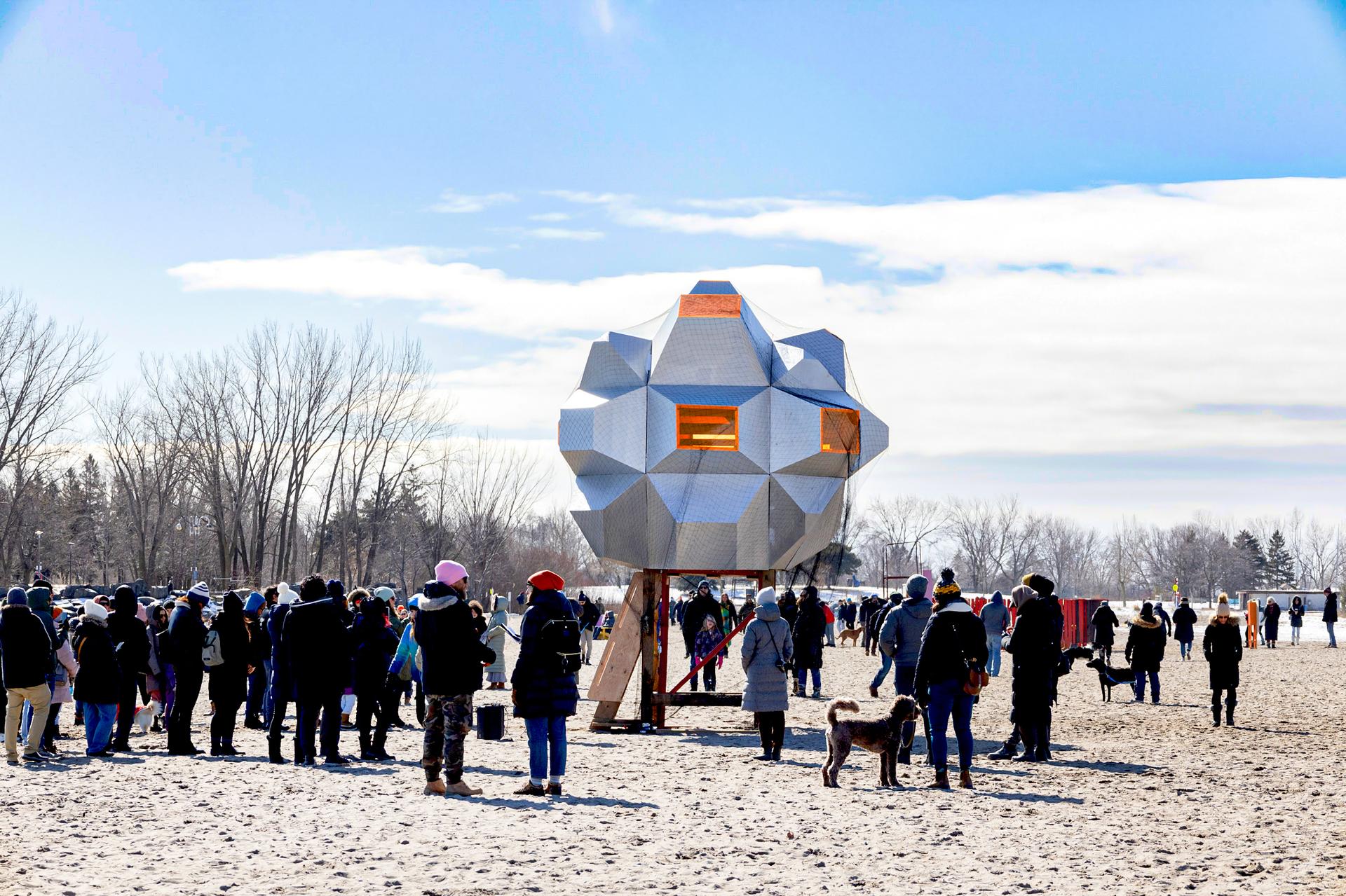 winter stations 2025 woodbine beach toronto