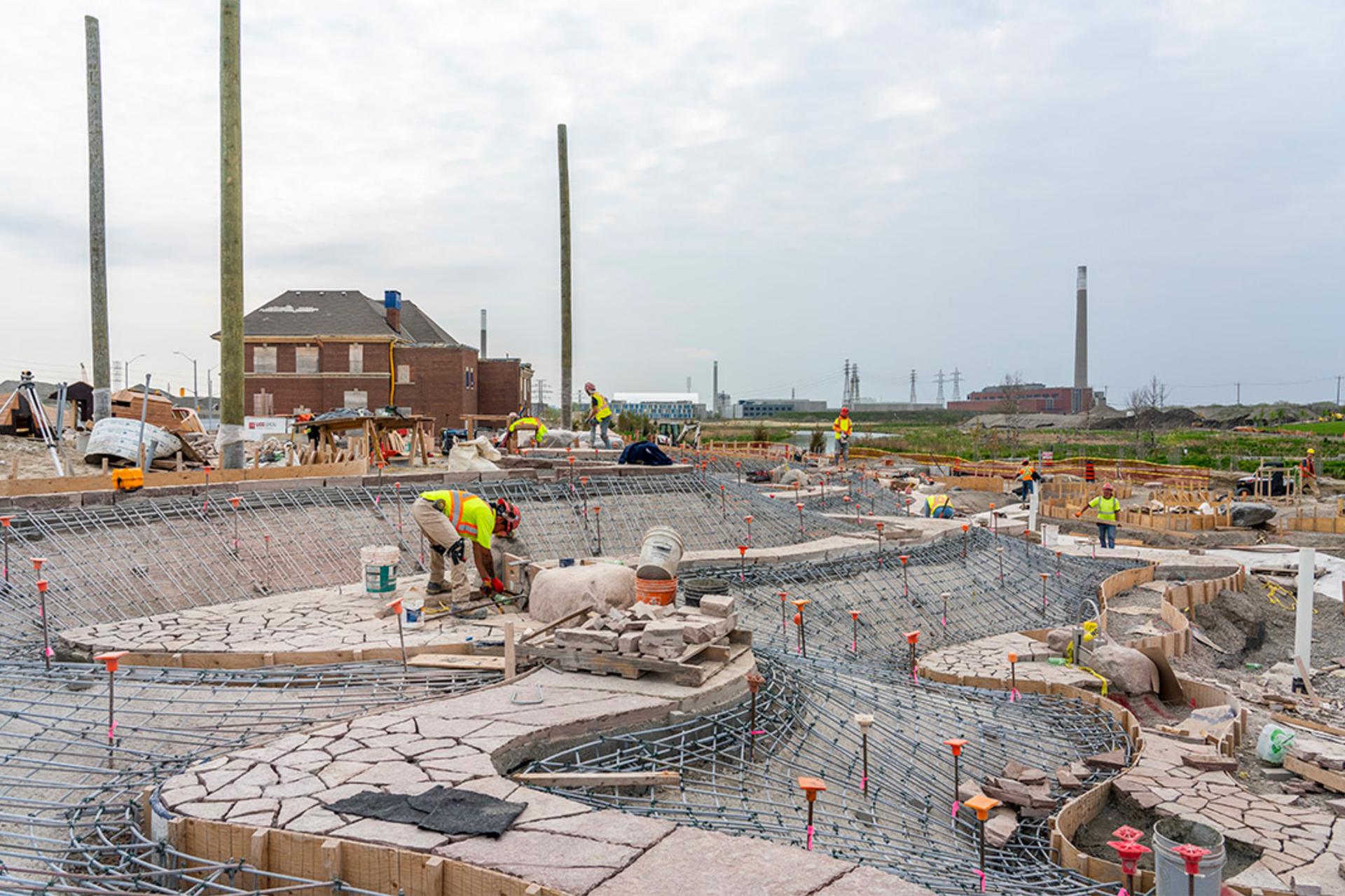 Toronto construction site