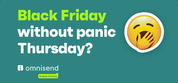 Omnisend: Black Friday