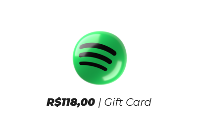 Gift Spotify R$118