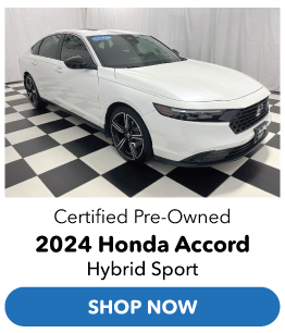 Certified Pre-Owned 2024 Honda Accord Hybrid Sport