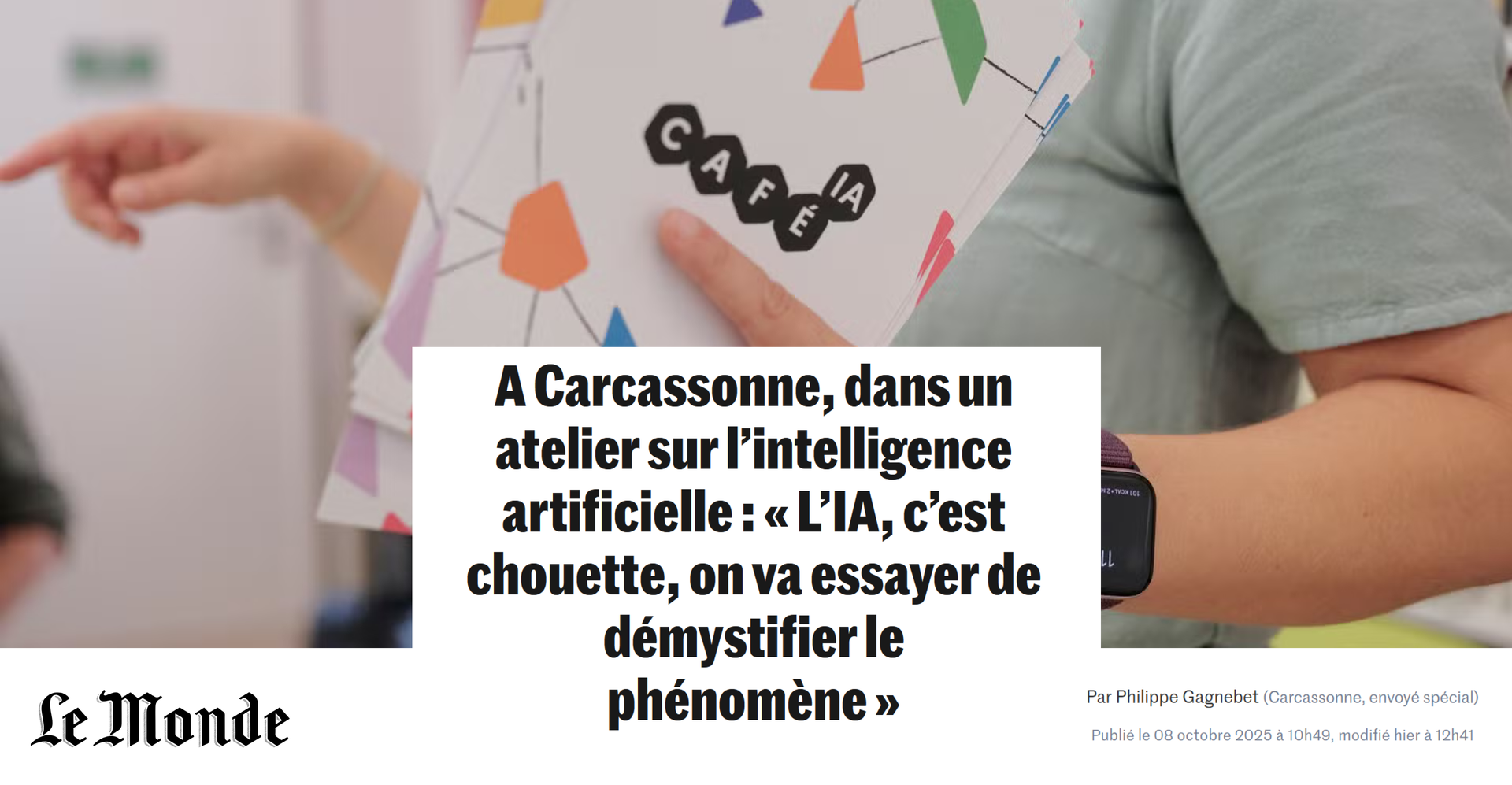 annonce de l'évènement La Tribune AIM