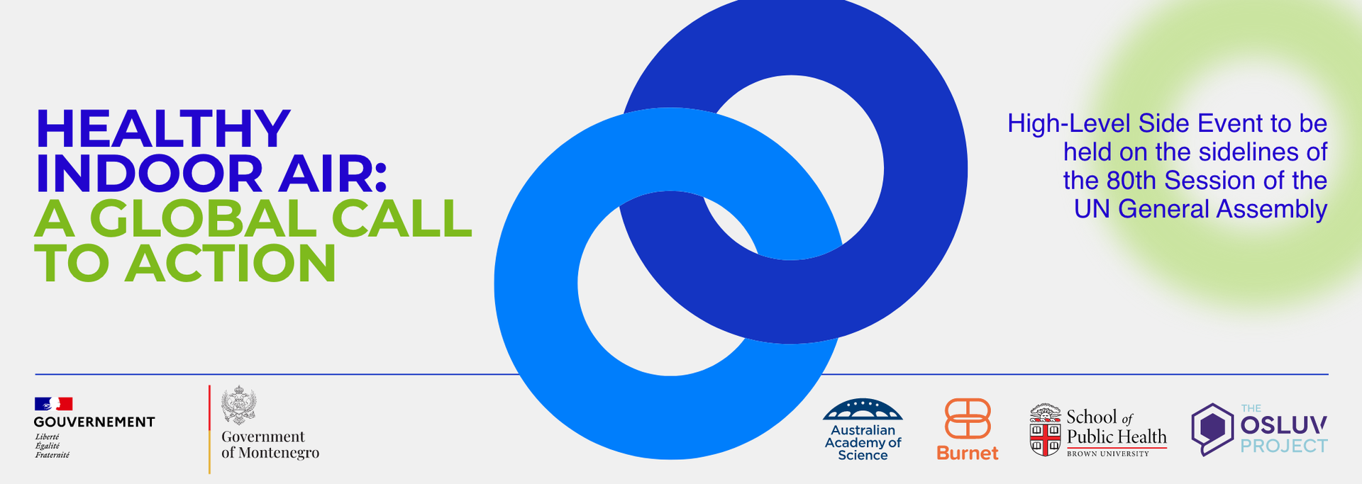 Healthy Indoor Air: A Global Call to Action Logo
