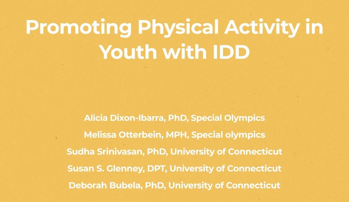 Image for webinar on Promoting Physical Activity