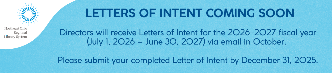 Directors will receive Letters of Intent for the 2026 - 2027 fiscal year via email in October. Please submit your completed letter of Intent by December 31, 2025