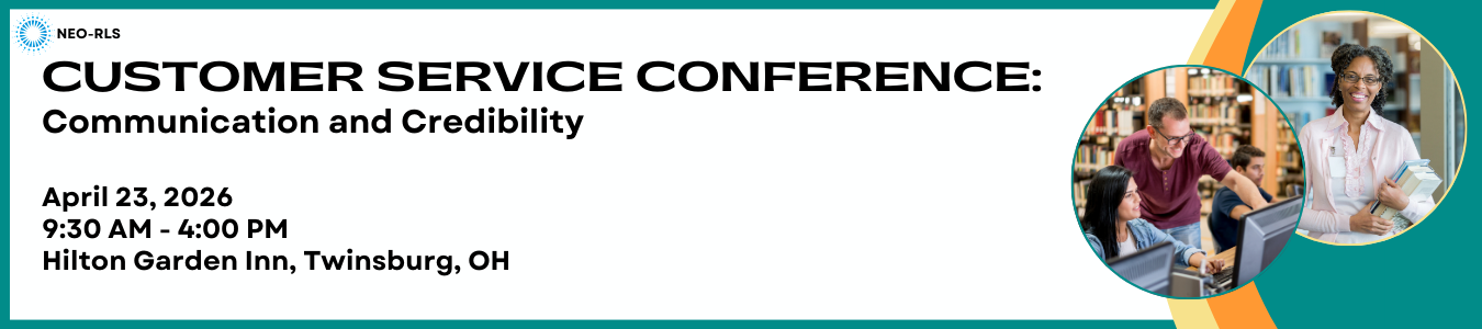 Customer Service Conference: Communication and Credibility. April 23, 2026. Hilton Garden Inn, Twinsburg, OH