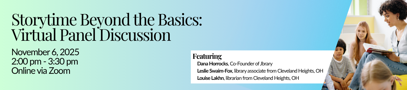 Storytime Beyond the Basics. November 6 at 2 PM. Register now.