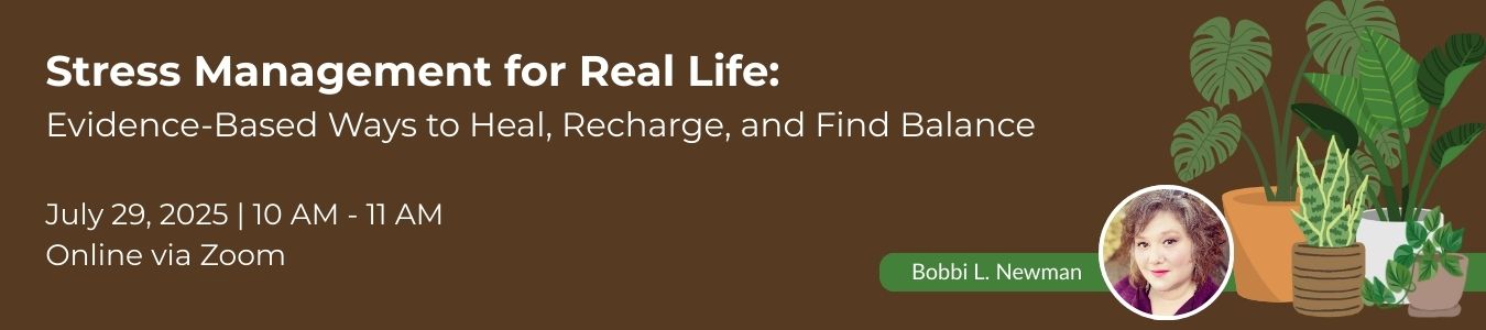 Strees management for real life: evidence-based ways to heal, recharge, and find balance
