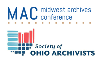 Midwest Archives Conference Logo and Society of Ohio Archivists