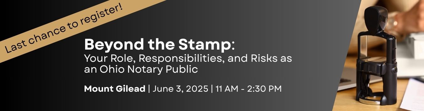 Beyond the Stamp in Mount Gilead. June 3, 2025