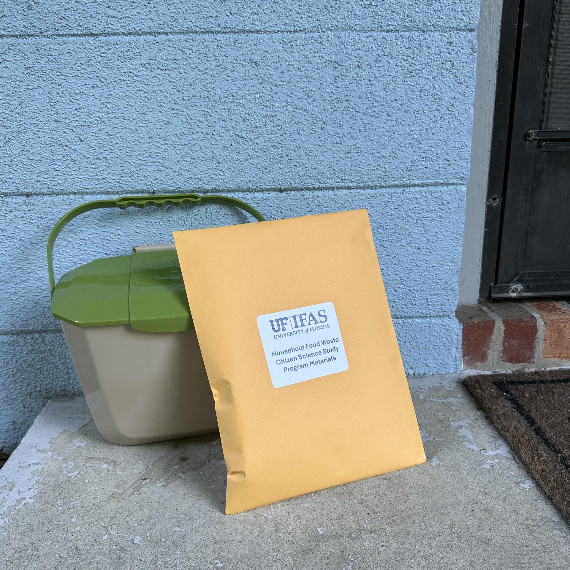 Citizen science data collection materials as delivered to participants. Photo Credit: Catherine Campbell.