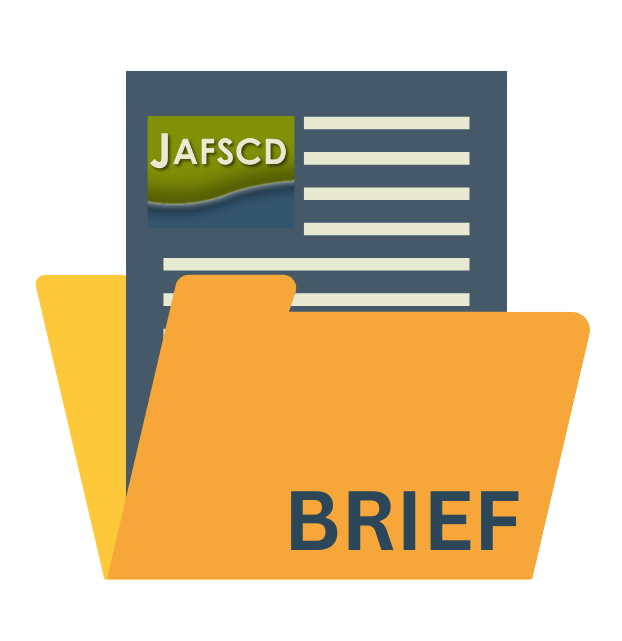 Logo for a JAFSCD brief