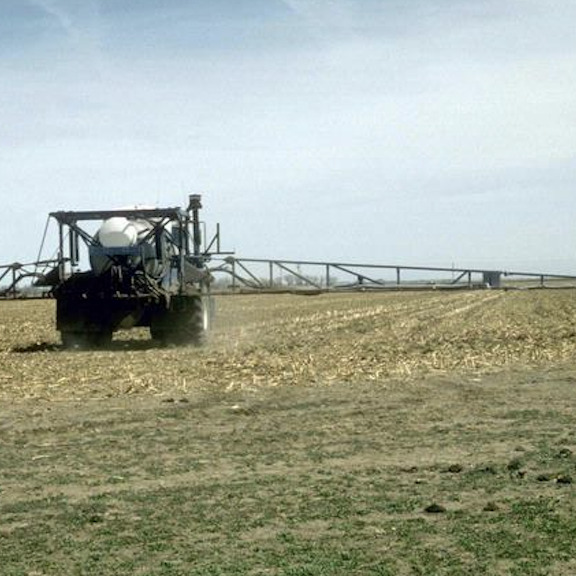  Image 1. Herbicide application to suppress groundcover in a corn cropping system. Image by H.F. Schwartz, 2008; used under CC-BY-3.0.