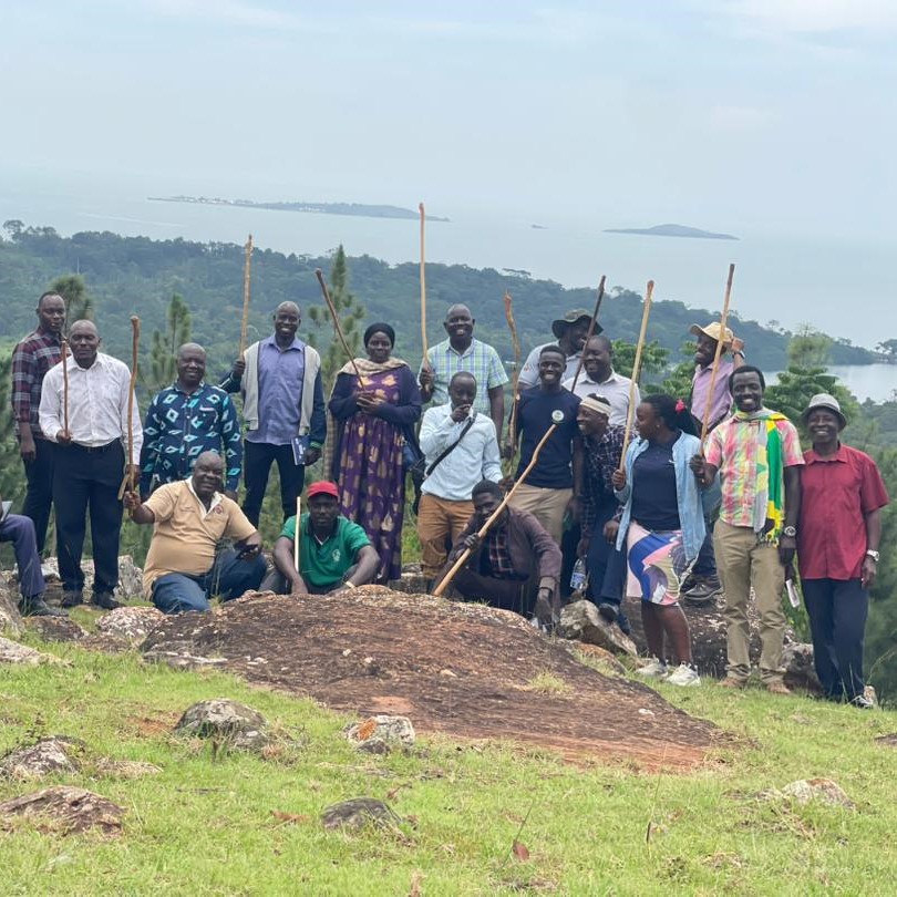 Field activity sponsored by PELUM Uganda; photo provided by the authors.