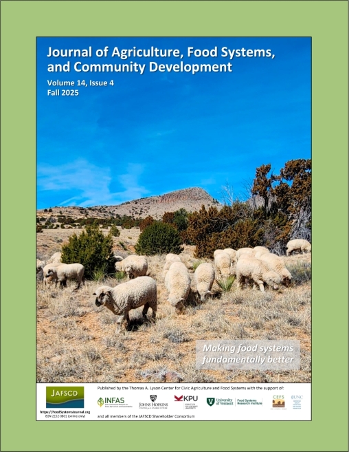 Cover of the fall 2025 issue of JAFSCD