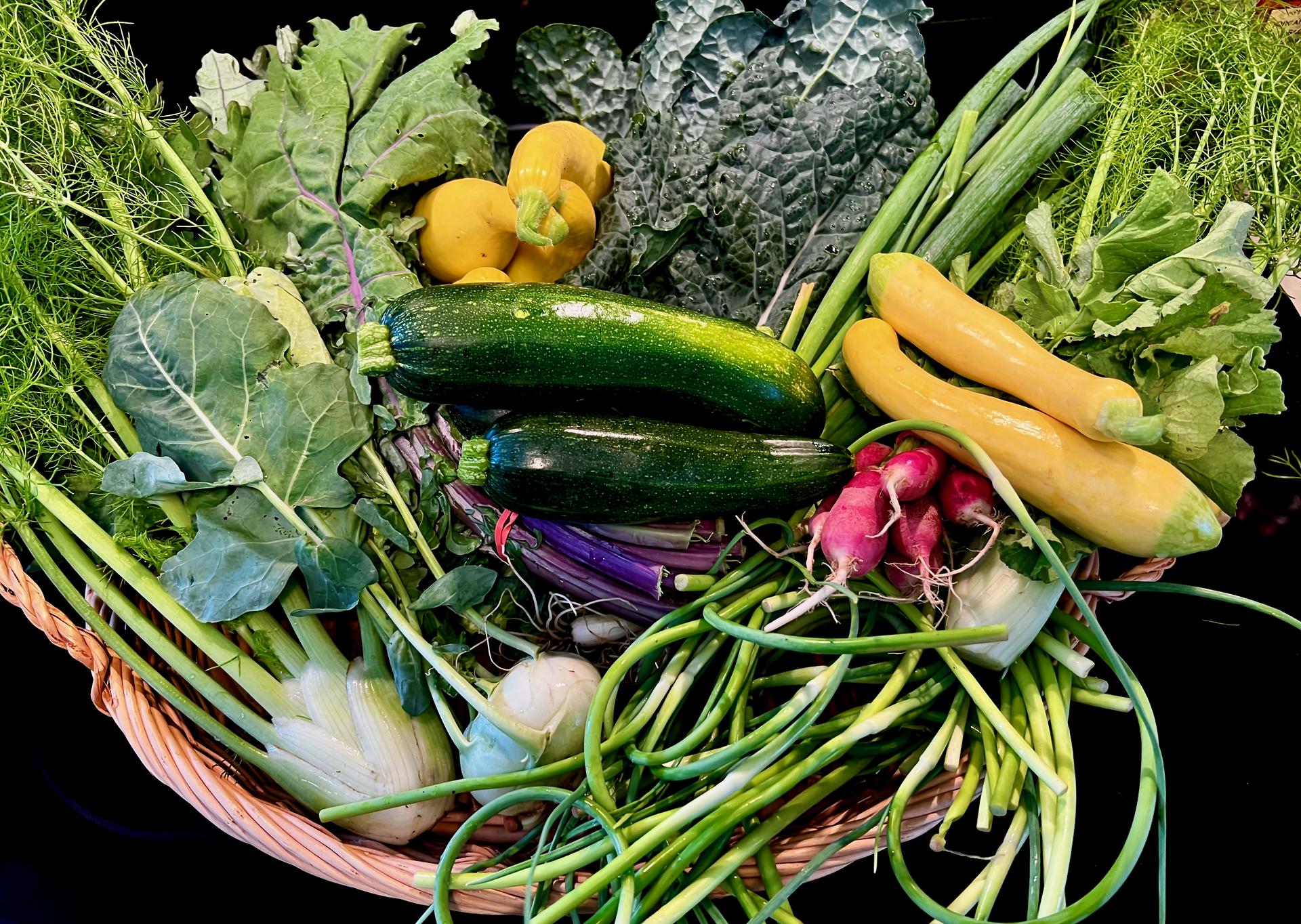 From Flickr: The harvest for week 4 from our Clagett Farm CSA by F. Delventhal