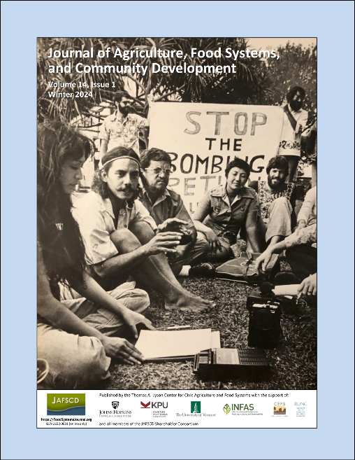 Cover of JAFSCD's winter issue is of a press conference in Hawaii in 1977.