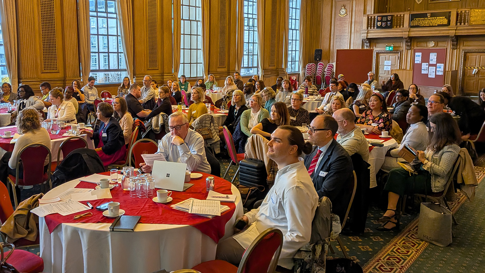 Image of audience at conference Image of audience at conference