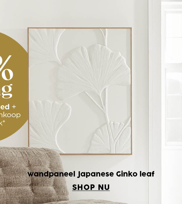 wandpaneel Japanese Ginko Leaf