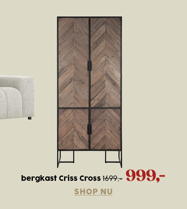 bergkast Criss Cross