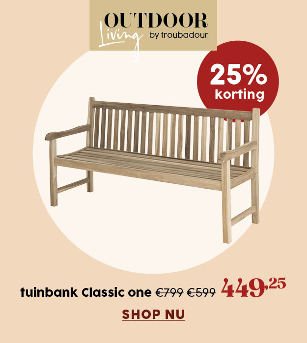 tuinbank Classic one large