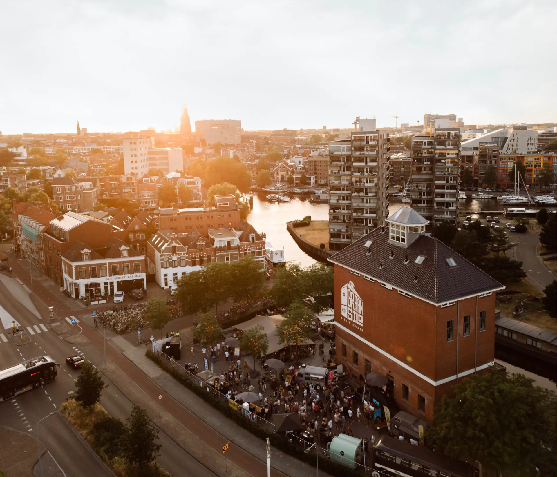 De oorsprong van Graansilo