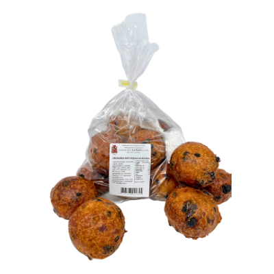 Oliebollen met Rozijnen en Krenten