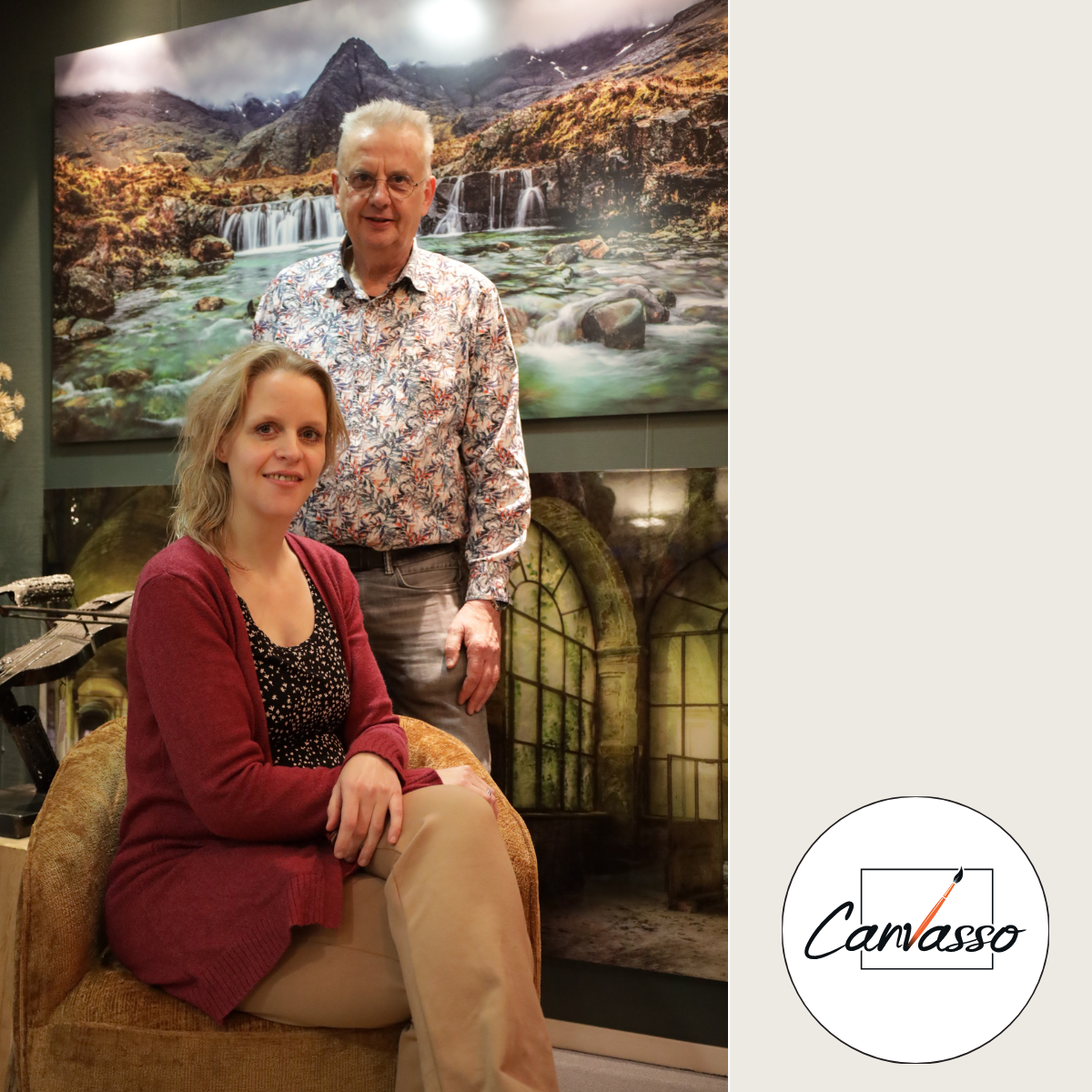 Kelly Dijk, eigenaresse Canvasso