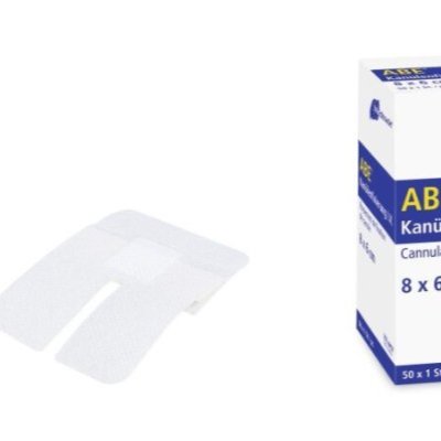 ABE infuuspleister 8 cm x 6 cm 50 stuks