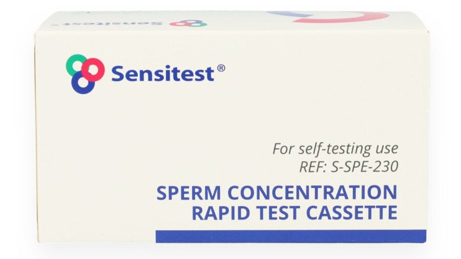 Sensitest Sperma Testkit – Zelftest voor Spermaconcentratie